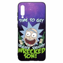 Чохол для Samsung A70 Rick with bottles - PrintSalon