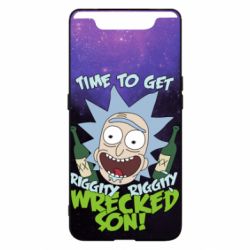 Чохол для Samsung A80 Rick with bottles - PrintSalon