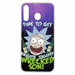 Чохол для Samsung M30 Rick with bottles - PrintSalon