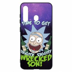 Чохол для Samsung M40 Rick with bottles - PrintSalon