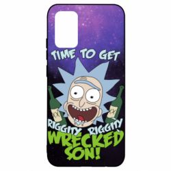 Чохол для Samsung A02s/M02s Rick with bottles - PrintSalon