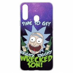 Чохол для Samsung A20s Rick with bottles - PrintSalon