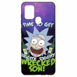 Чохол для Samsung A21s Rick with bottles - PrintSalon