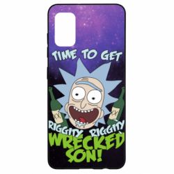 Чохол для Samsung A41 Rick with bottles - PrintSalon