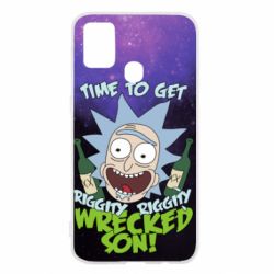 Чохол для Samsung M31 Rick with bottles - PrintSalon