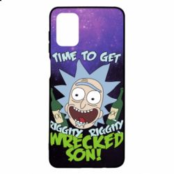 Чохол для Samsung M51 Rick with bottles - PrintSalon