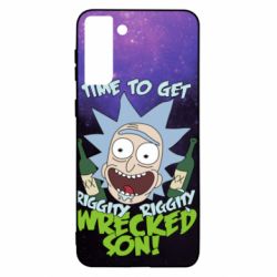 Чохол для Samsung S21+ Rick with bottles - PrintSalon