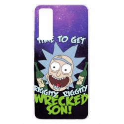 Чохол для Huawei P Smart 2021 Rick with bottles - PrintSalon