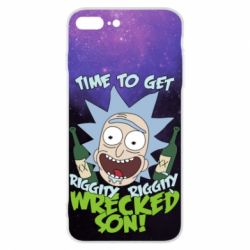Чохол для iPhone 8 Plus Rick with bottles - PrintSalon
