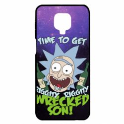 Чохол для Xiaomi Redmi Note 9S / 9Pro / 9Pro Max Rick with bottles - PrintSalon