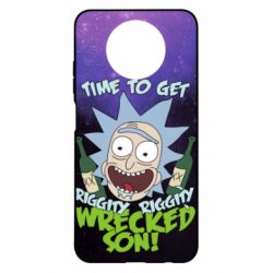 Чохол для Xiaomi Redmi Note 9 5G/Redmi Note 9T Rick with bottles - PrintSalon