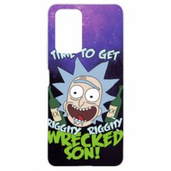 Чохол для Xiaomi Redmi Note 10 Pro Rick with bottles - PrintSalon