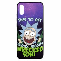 Чохол для Xiaomi Redmi 9a Rick with bottles - PrintSalon