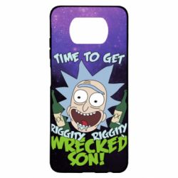 Чохол для Xiaomi Poco X3 Rick with bottles - PrintSalon