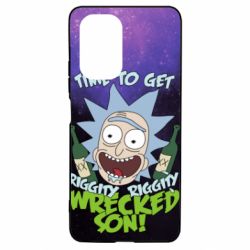 Чохол для Xiaomi Poco F3/K40 Rick with bottles - PrintSalon