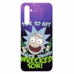 Чохол для Realme 6 Pro Rick with bottles - PrintSalon