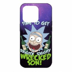 Чохол для iPhone 14 Pro Rick with bottles - PrintSalon