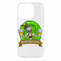 Чехол для iPhone 14 Pro Ricktoberfest - PrintSalon