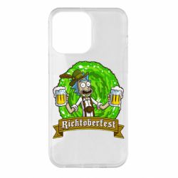 Чехол для iPhone 14 Pro Max Ricktoberfest - PrintSalon