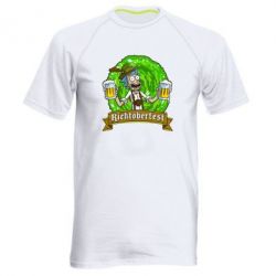 Мужская футболка для спорта Ricktoberfest - PrintSalon