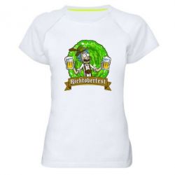 Женская футболка для спорта Ricktoberfest - PrintSalon