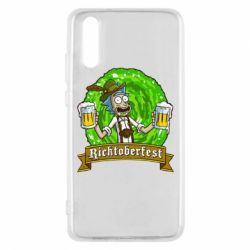 Чехол для Huawei P20 Ricktoberfest - PrintSalon