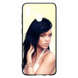 Чехол для Samsung A30 Rihanna in a swimsuit - PrintSalon