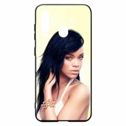 Чехол для Samsung A60 Rihanna in a swimsuit - PrintSalon