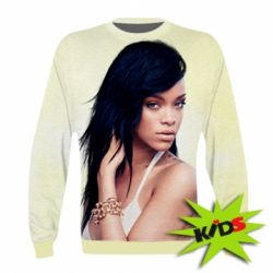 Детский 3D свитшот Rihanna in a swimsuit - PrintSalon
