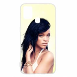 Чехол для Samsung M31 Rihanna in a swimsuit - PrintSalon