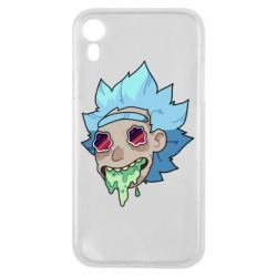 Чехол для iPhone XR Рик и Морти арт дорисовка - PrintSalon