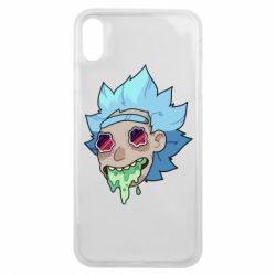 Чехол для iPhone Xs Max Рик и Морти арт дорисовка - PrintSalon