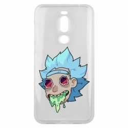 Чехол для Meizu X8 Рик и Морти арт дорисовка - PrintSalon