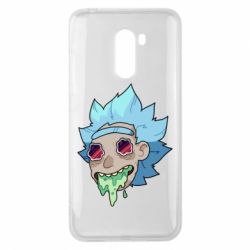 Чехол для Xiaomi Pocophone F1 Рик и Морти арт дорисовка - PrintSalon