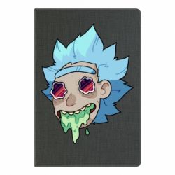 Блокнот с принто Рик и Морти арт дорисовка - PrintSalon