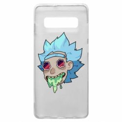 Чехол для Samsung S10+ Рик и Морти арт дорисовка - PrintSalon