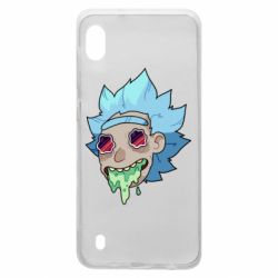 Чехол для Samsung A10 Рик и Морти арт дорисовка