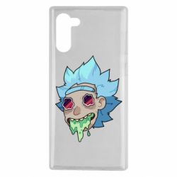 Чехол для Samsung Note 10 Рик и Морти арт дорисовка - PrintSalon