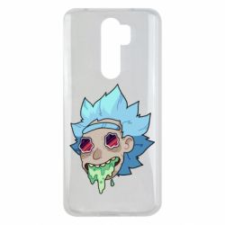 Чехол для Xiaomi Redmi Note 8 Pro Рик и Морти арт дорисовка - PrintSalon