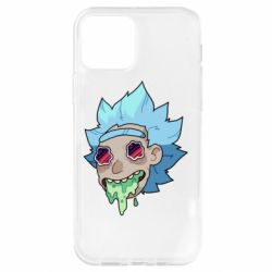 Чехол для iPhone 12 Pro Рик и Морти арт дорисовка - PrintSalon