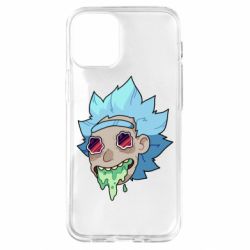 Чехол для iPhone 12 mini Рик и Морти арт дорисовка - PrintSalon