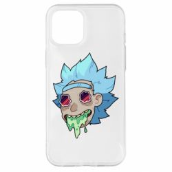 Чехол для iPhone 12 Pro Max Рик и Морти арт дорисовка - PrintSalon