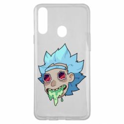 Чехол для Samsung A20s Рик и Морти арт дорисовка - PrintSalon