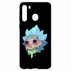 Чехол для Samsung A21 Рик и Морти арт дорисовка - PrintSalon