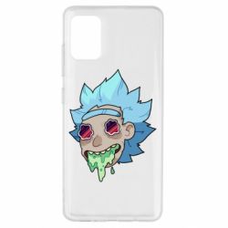 Чехол для Samsung A51 Рик и Морти арт дорисовка - PrintSalon