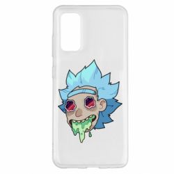 Чехол для Samsung S20 Рик и Морти арт дорисовка - PrintSalon
