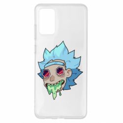 Чехол для Samsung S20+ Рик и Морти арт дорисовка - PrintSalon