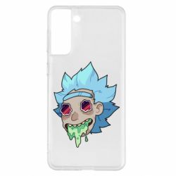 Чехол для Samsung S21+ Рик и Морти арт дорисовка - PrintSalon