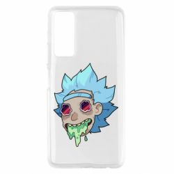 Чехол для Huawei P Smart 2021 Рик и Морти арт дорисовка - PrintSalon