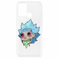 Чехол для Oppo A52/A72/A92 Рик и Морти арт дорисовка - PrintSalon